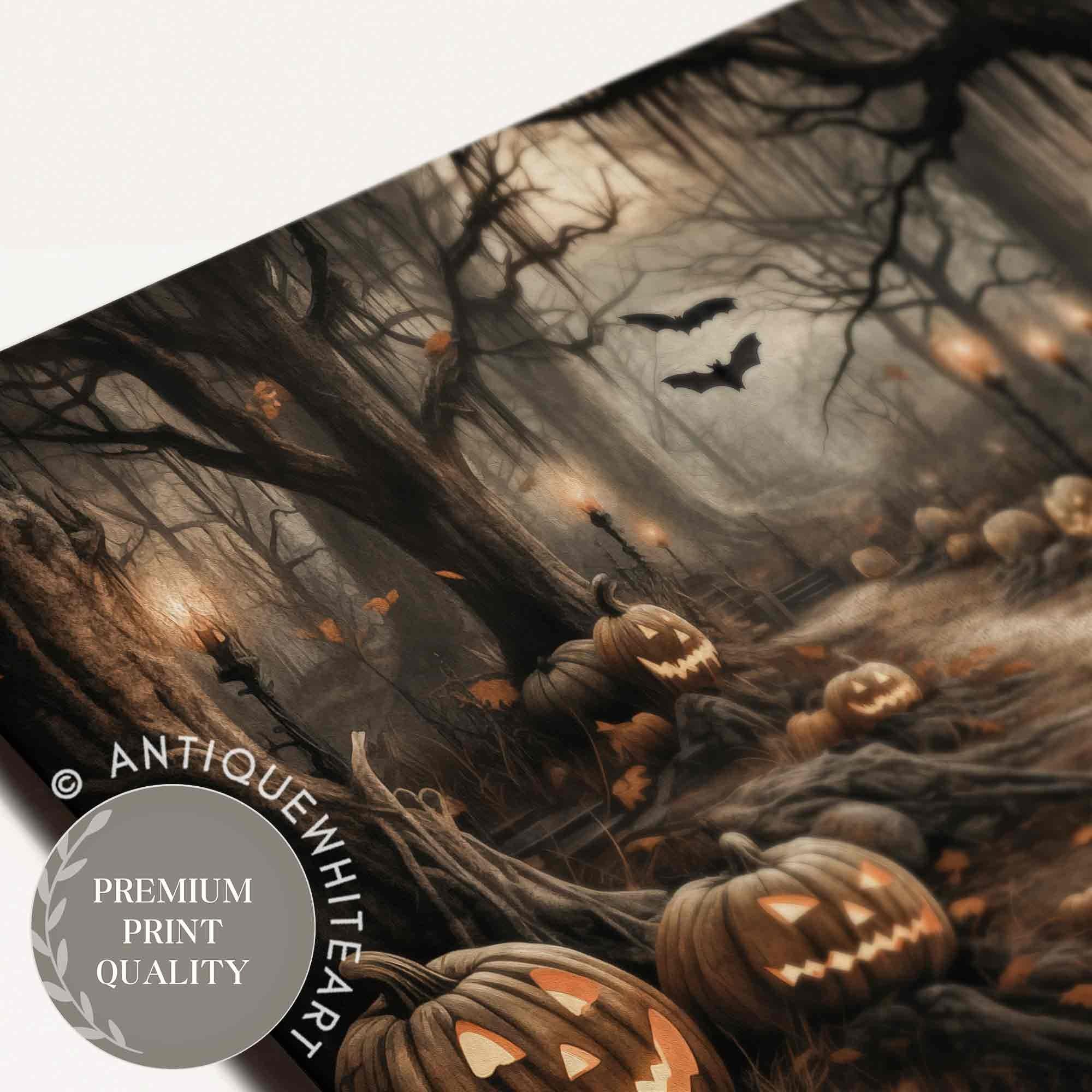 Haunted Forest & Pumpkins