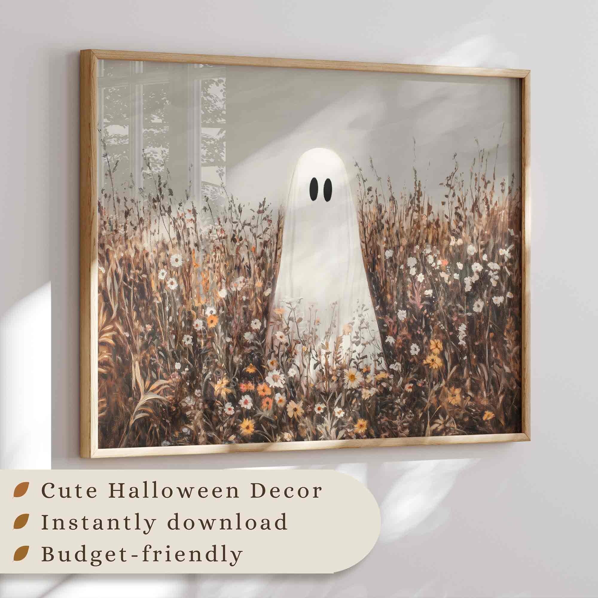 Ghost in a Wildflower Field