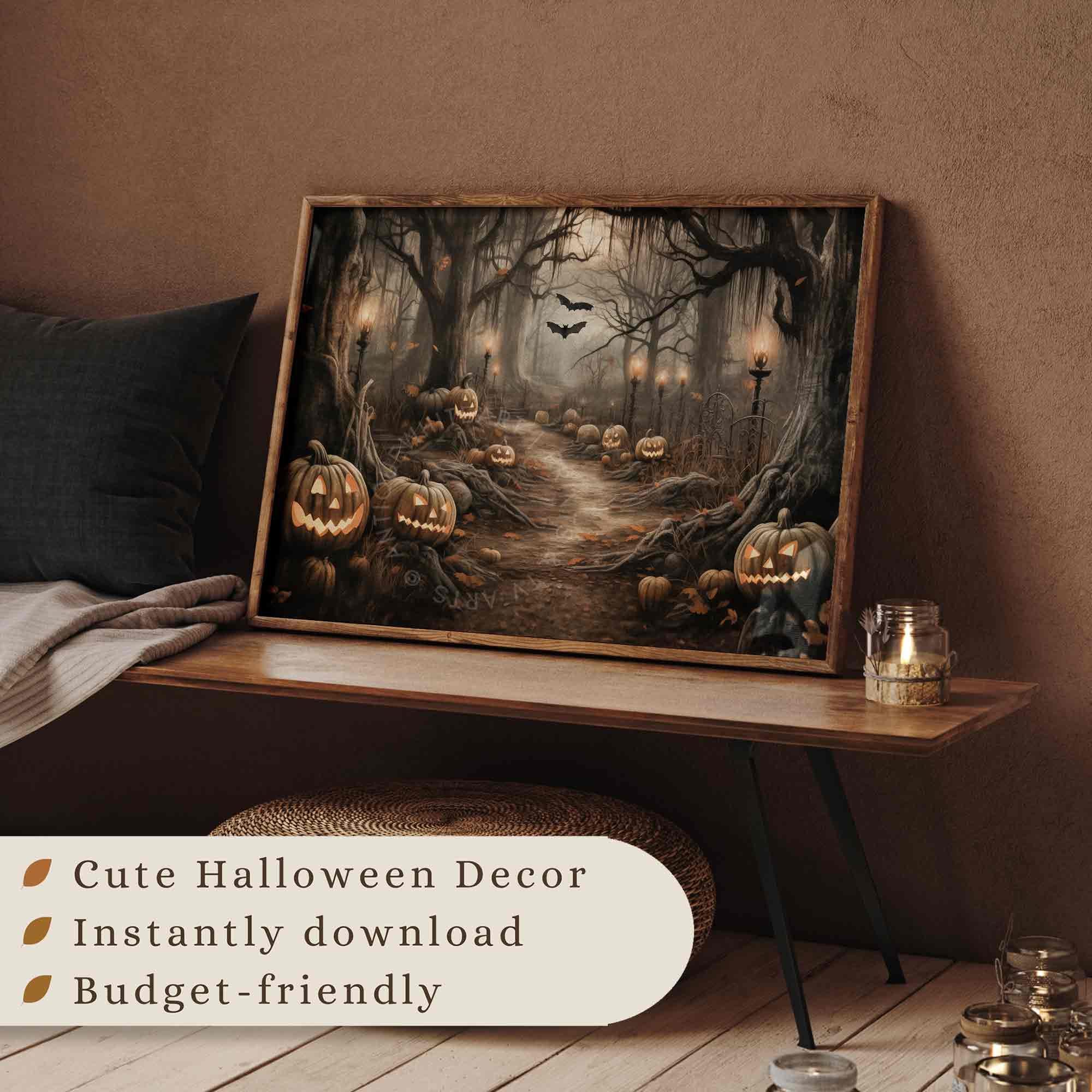 Haunted Forest & Pumpkins