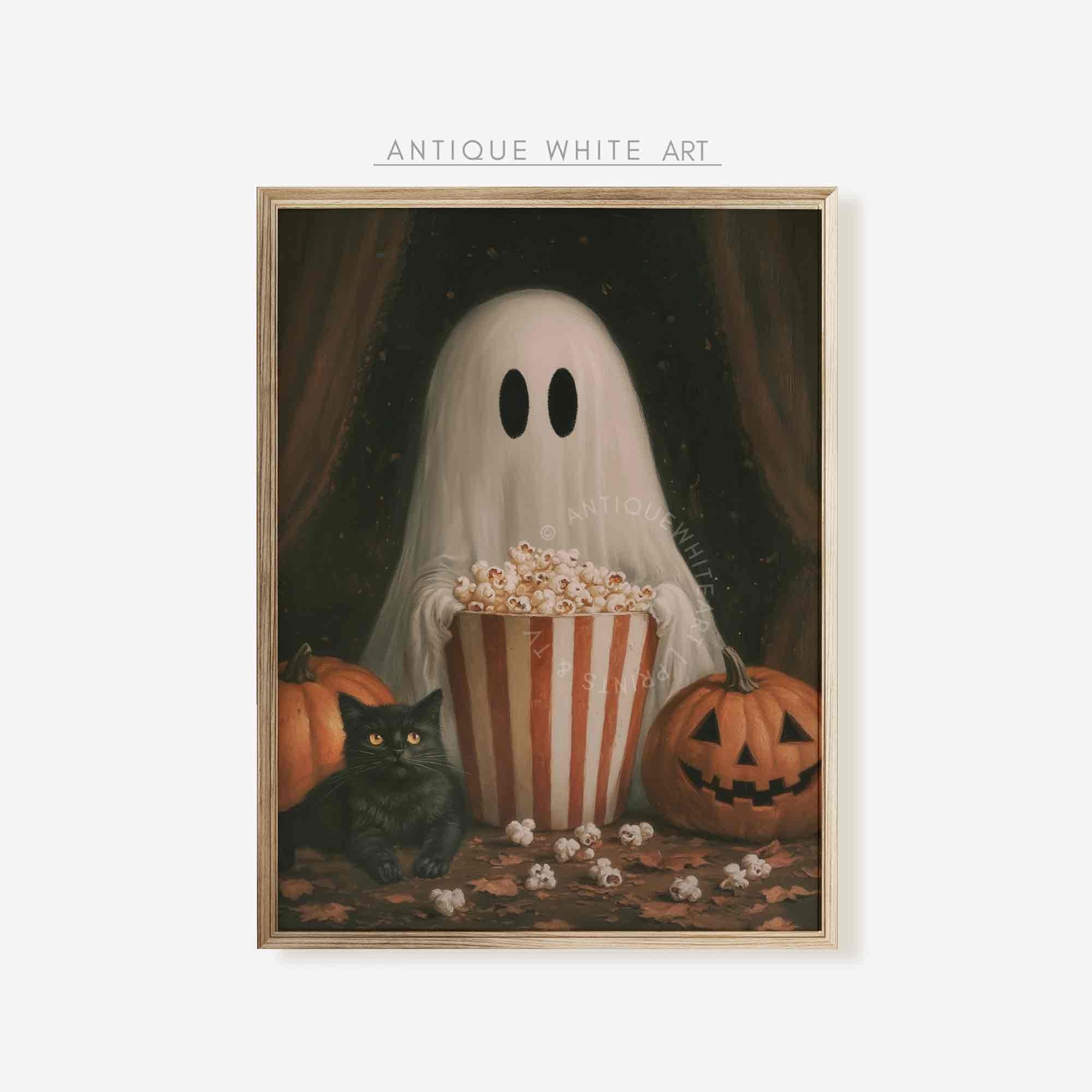 Ghost with Popcorn
