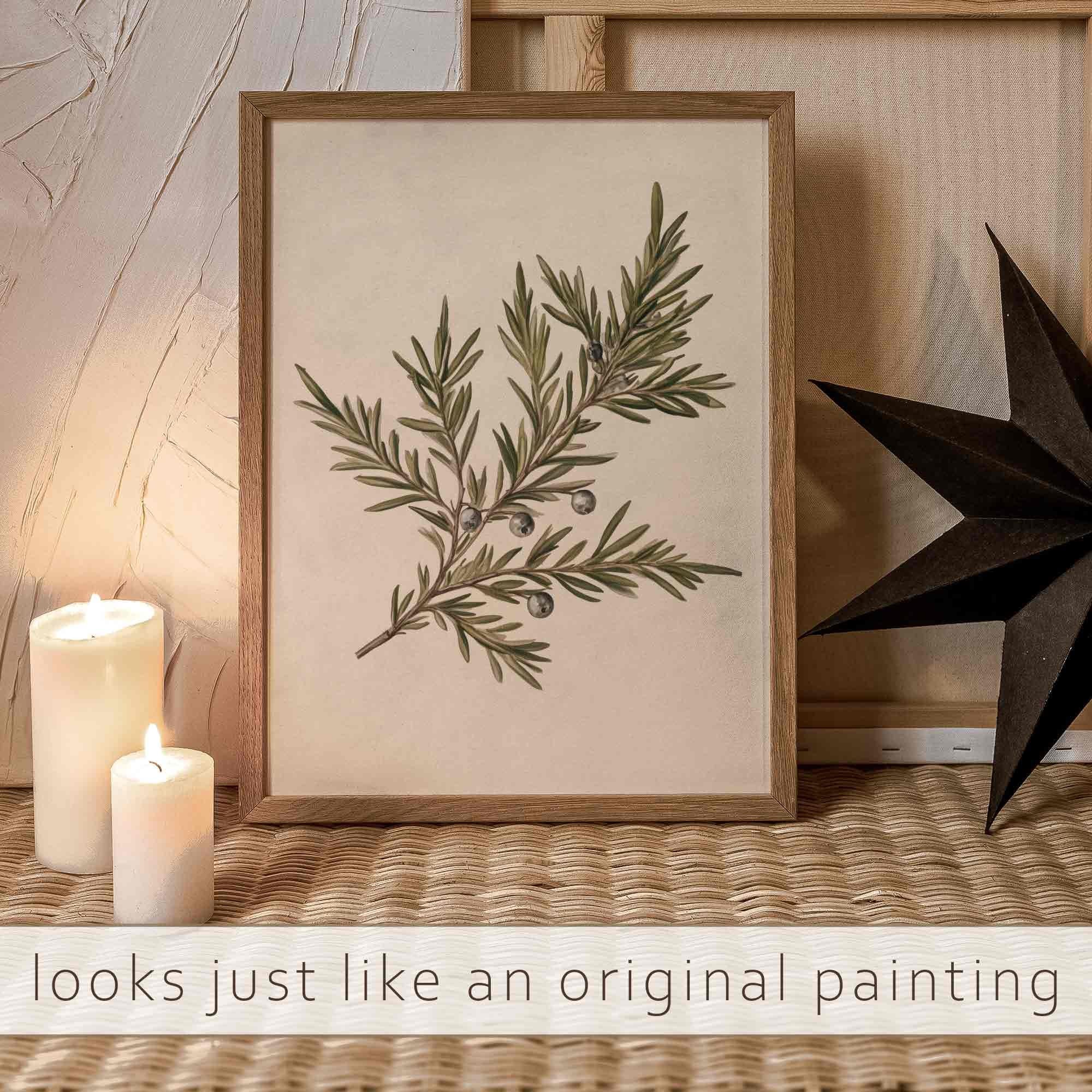 Pine Branch Painting