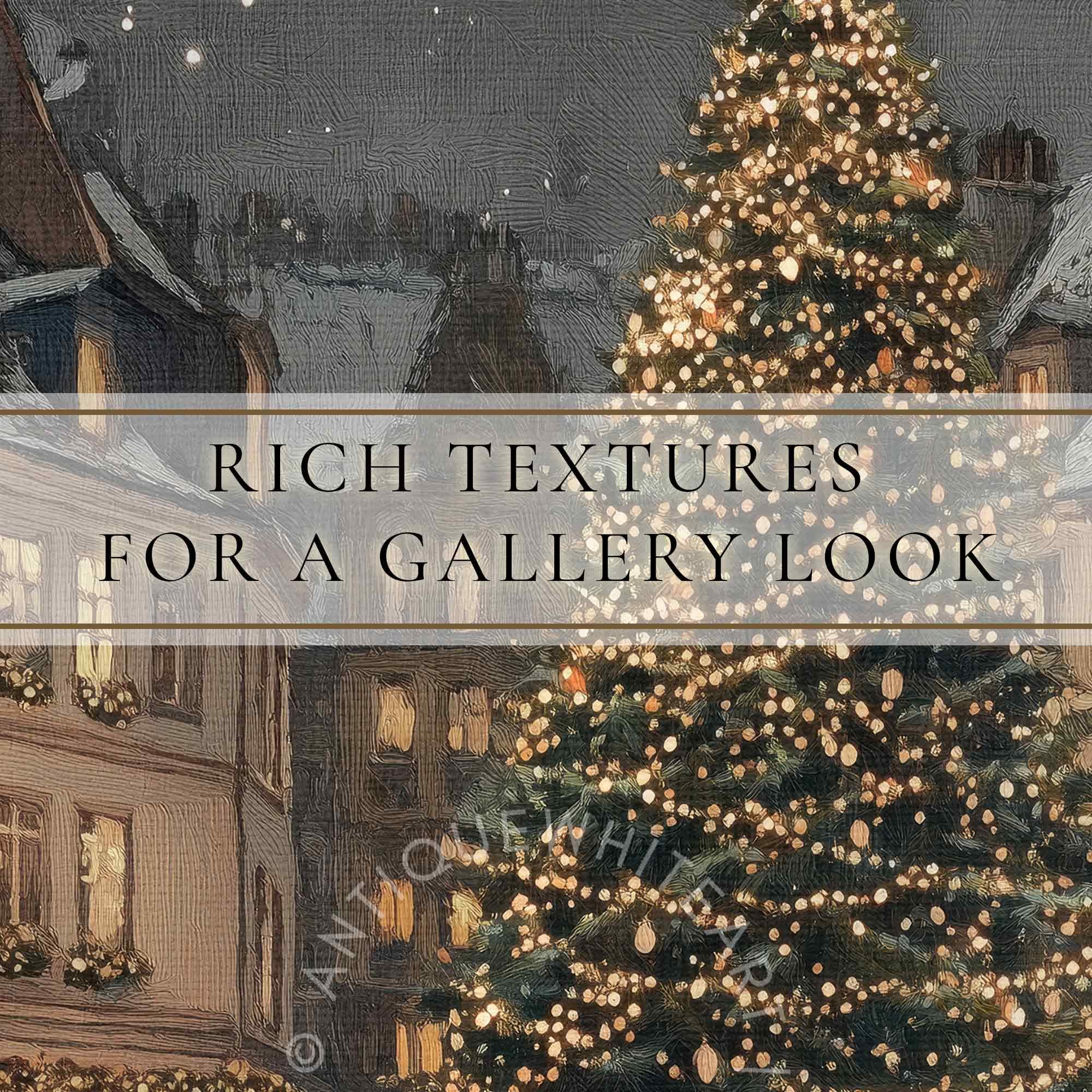 Glowing Christmas Town