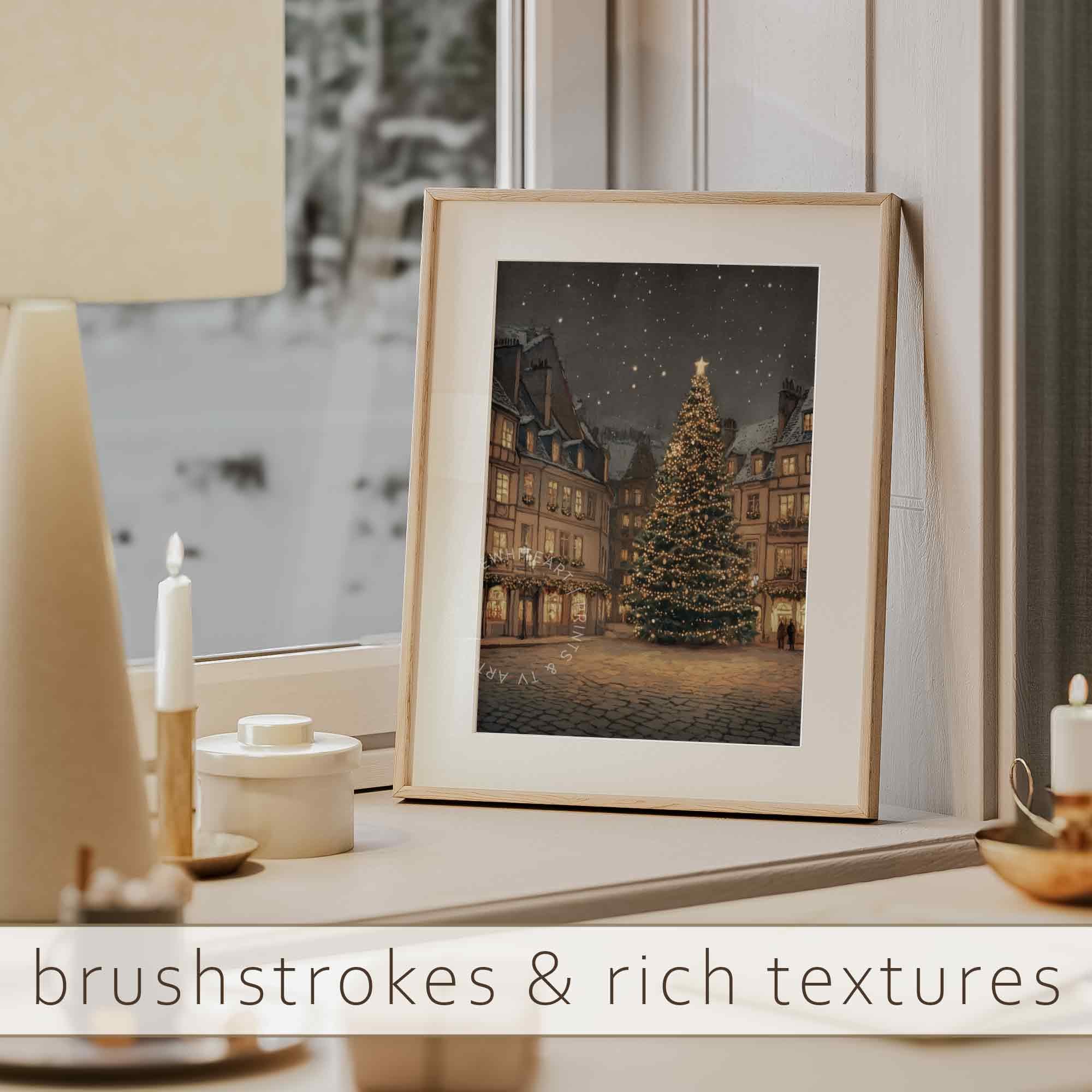 Glowing Christmas Town