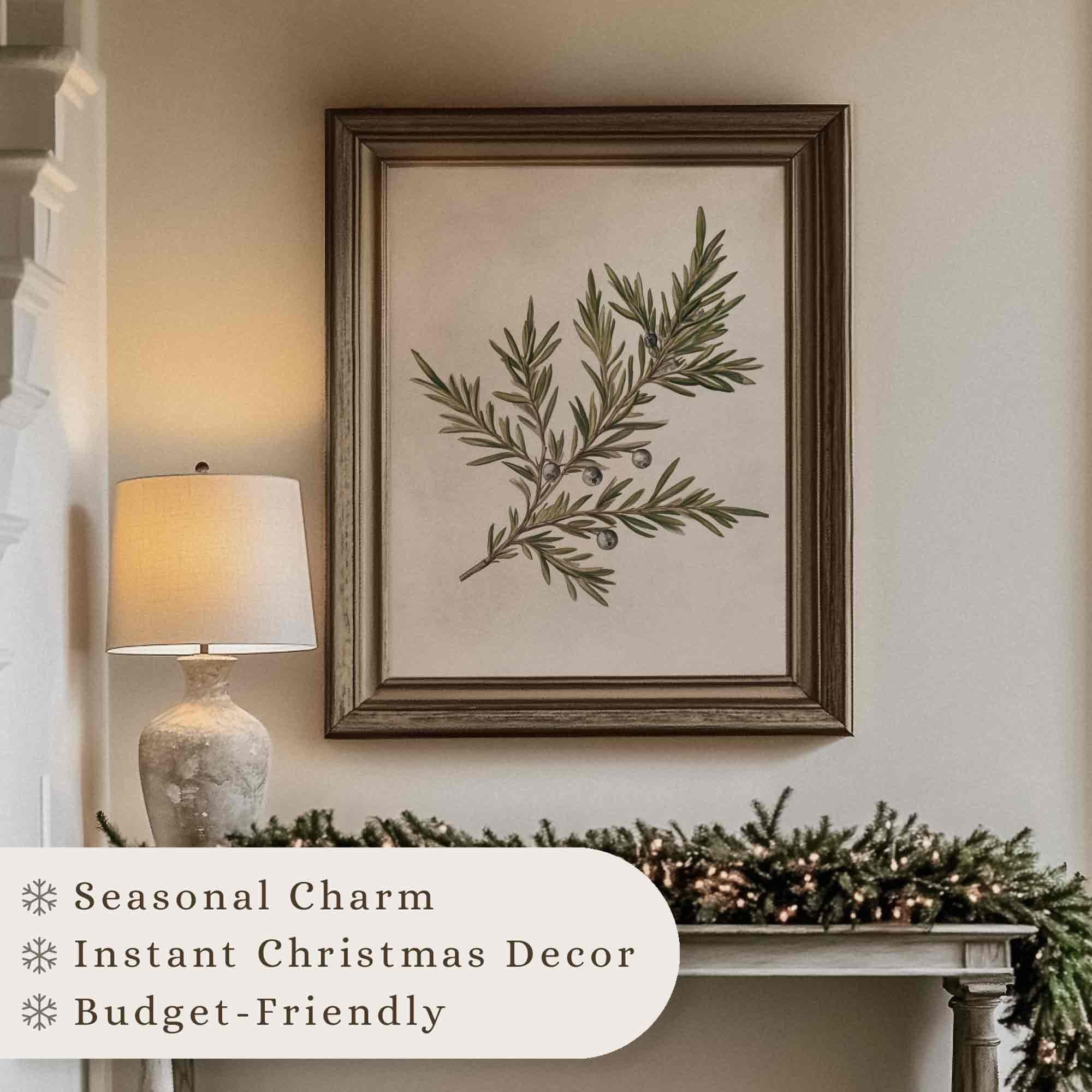 Pine Branch Painting