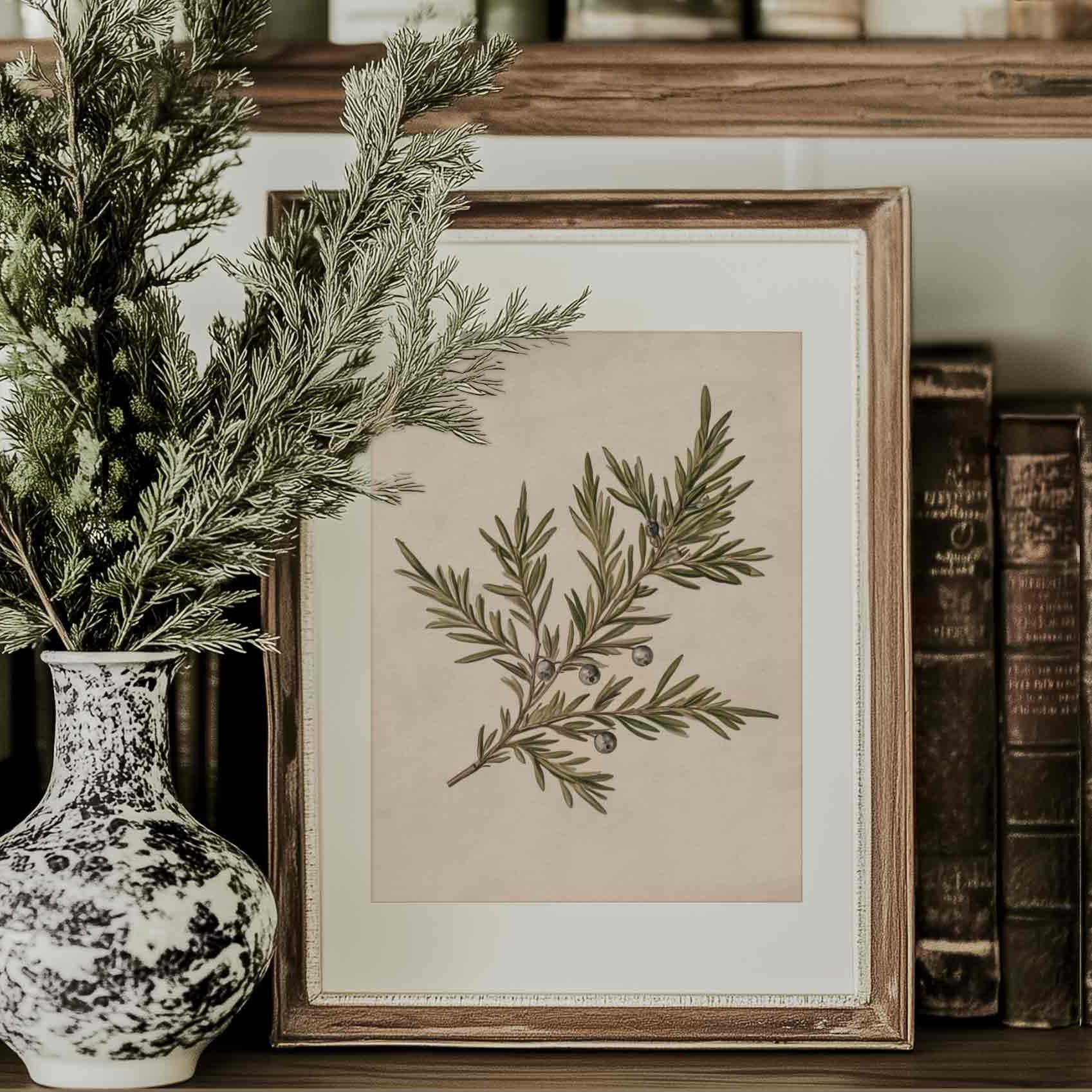 Pine Branch Painting