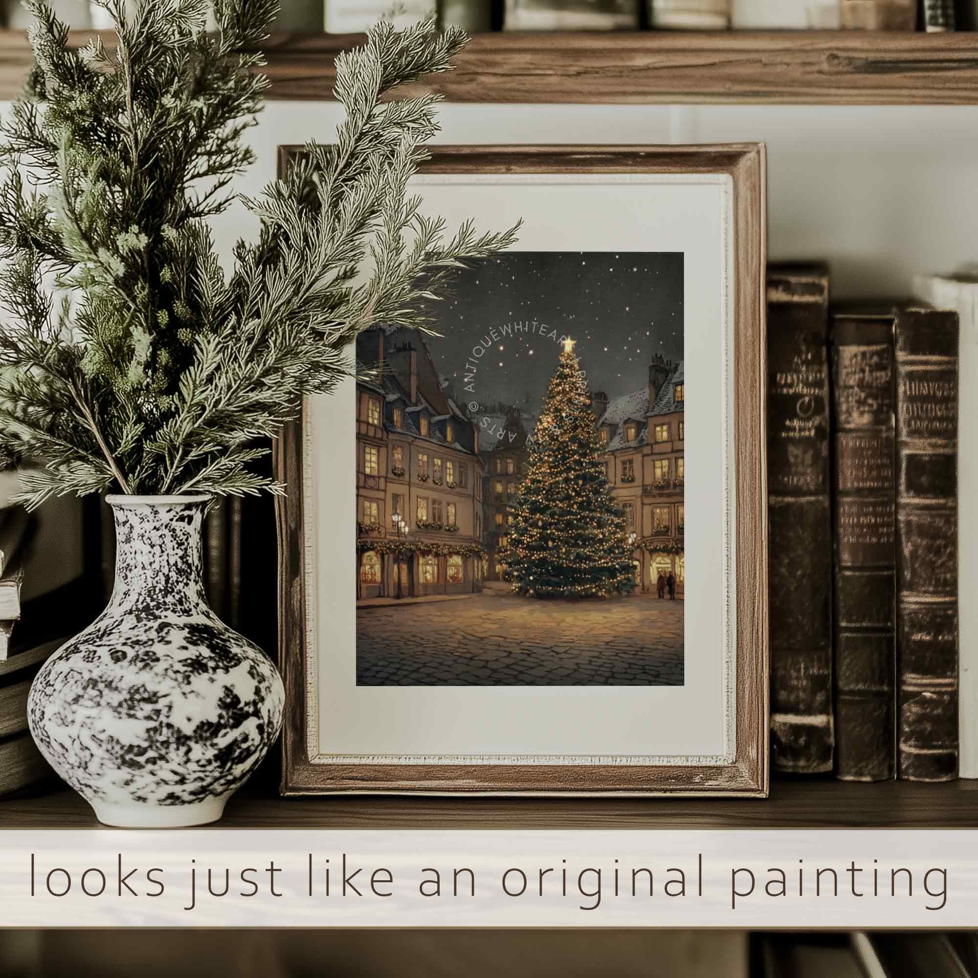 Glowing Christmas Town