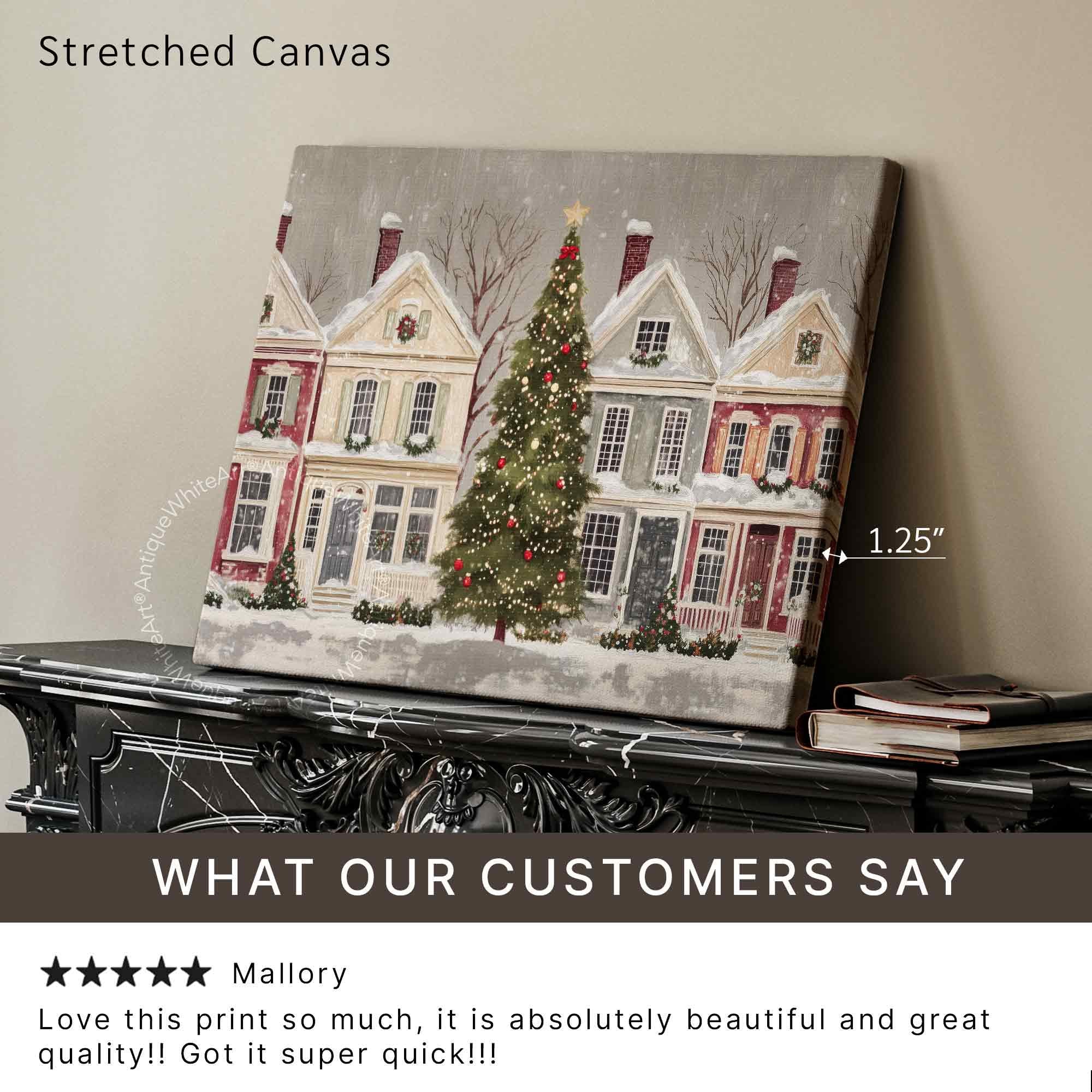 Christmas Town Wall Art