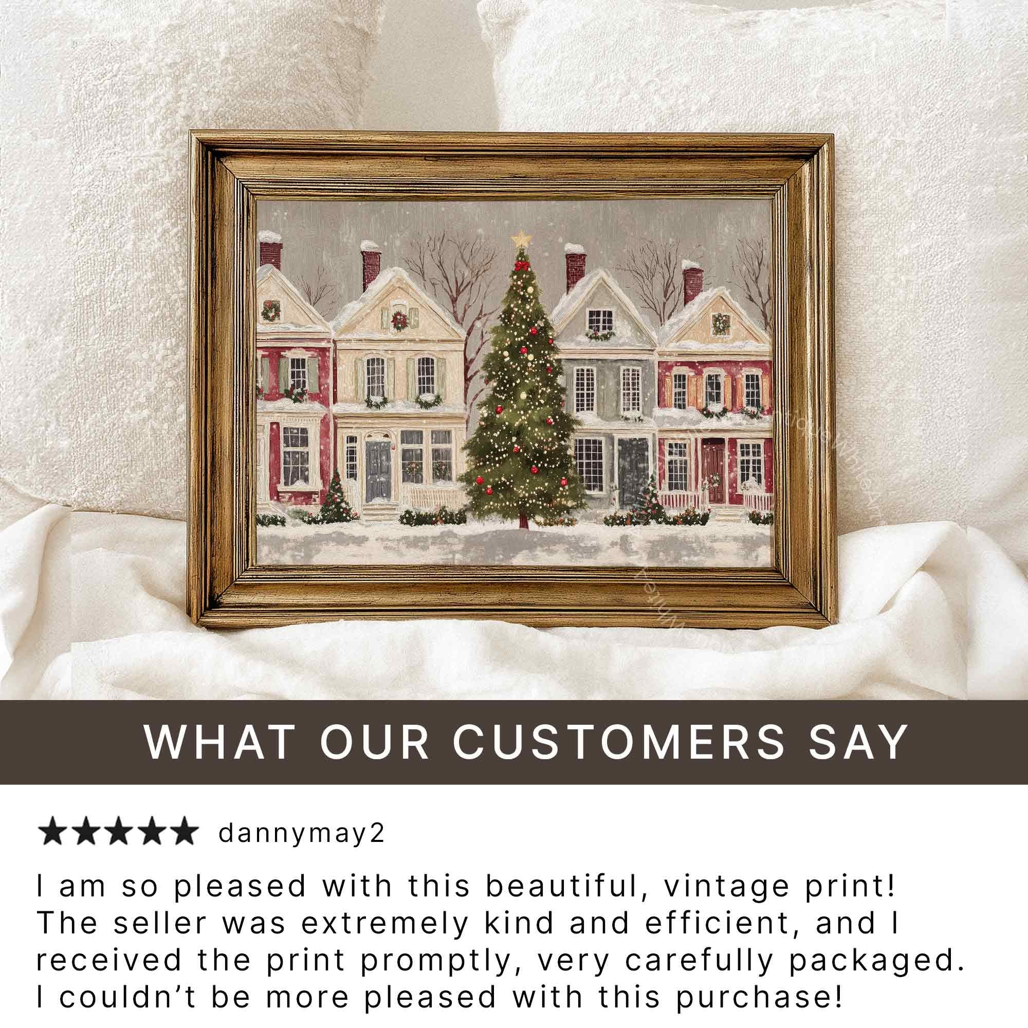 Christmas Town Wall Art